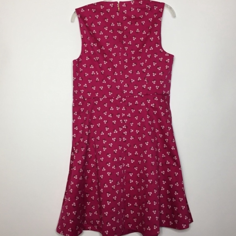 Draper James Floral Love Circle Dress 14 NWT Cabernet Multi - Picture 3 of 9